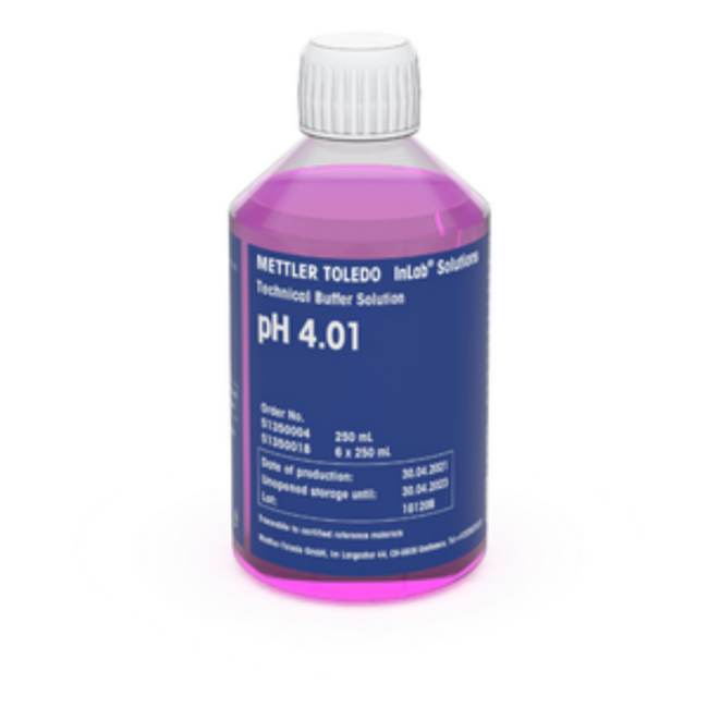 Technical pH 4.01 버퍼 buffer 250ml, 51350004 메틀러토레도 Mettler Toledo 표준 시약 물질