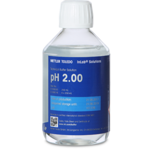 Technical pH 2.00 버퍼 buffer 250ml, 51350002 메틀러토레도 Mettler Toledo 표준 시약 물질